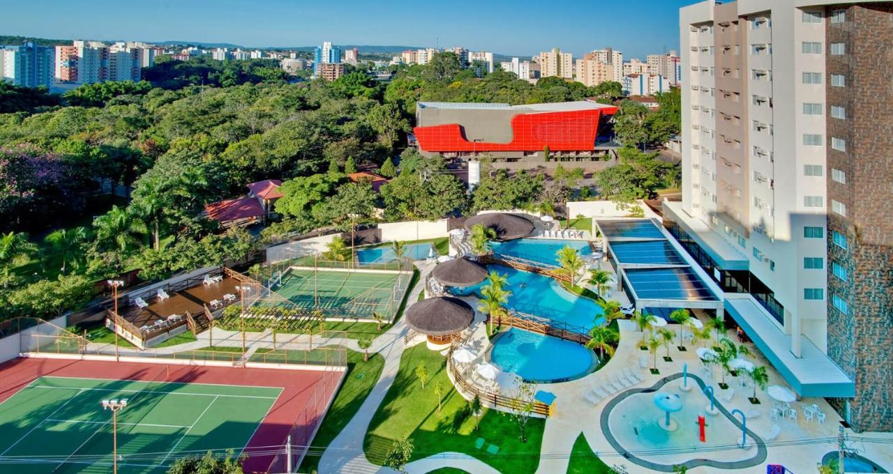 Via Caldas Suites Le Jardin Caldas Novas Eksteriør bilde